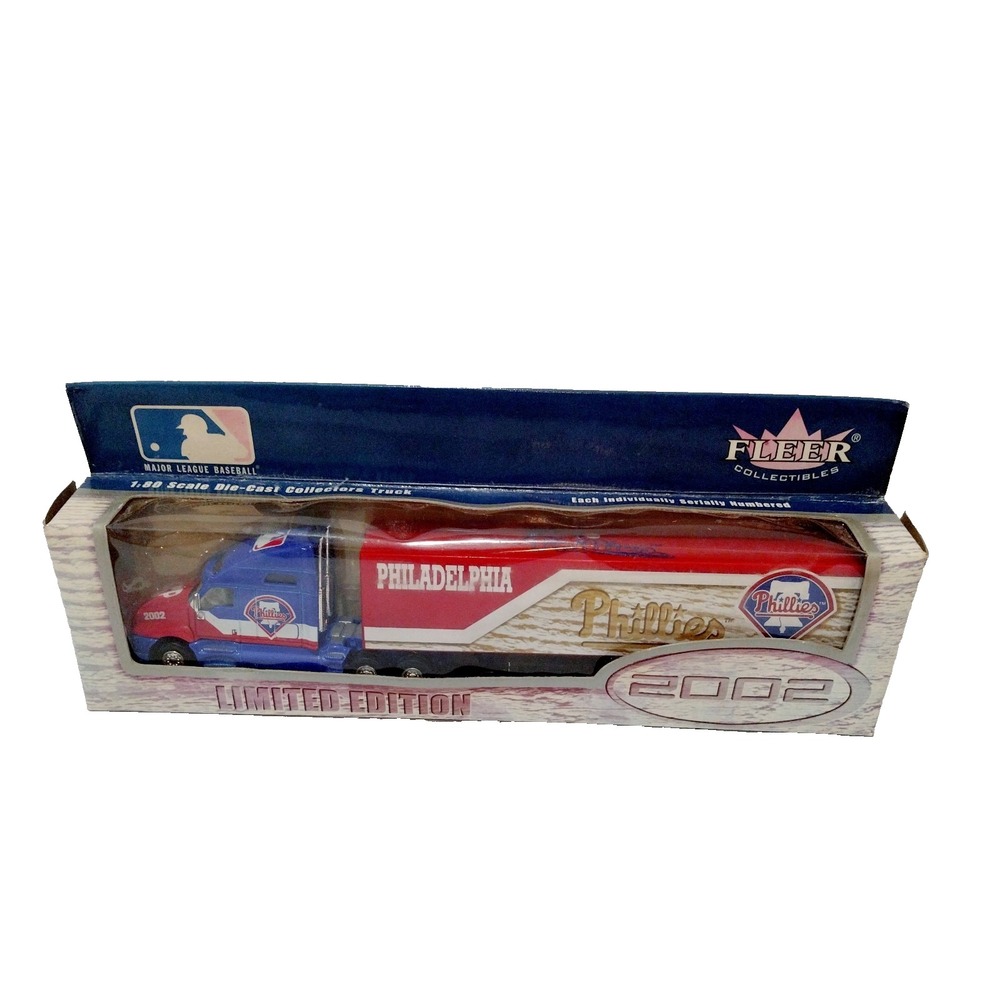 2002 Fleer Limited Edition Philadelphia Phillies 1:80 Collector Semi Truck
